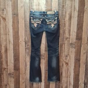 Women's Rock Revival Darkwash Jeans Size 28 Kai Boot